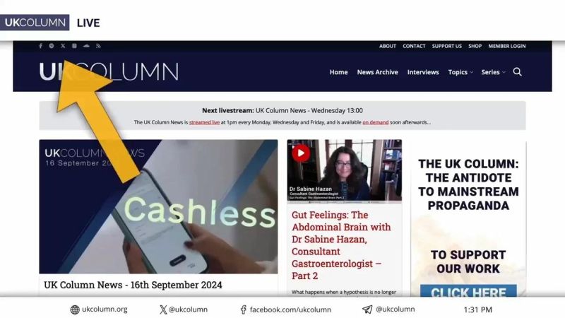 Homepage Ukcolumn - Beautiful Dark Texture - 4K