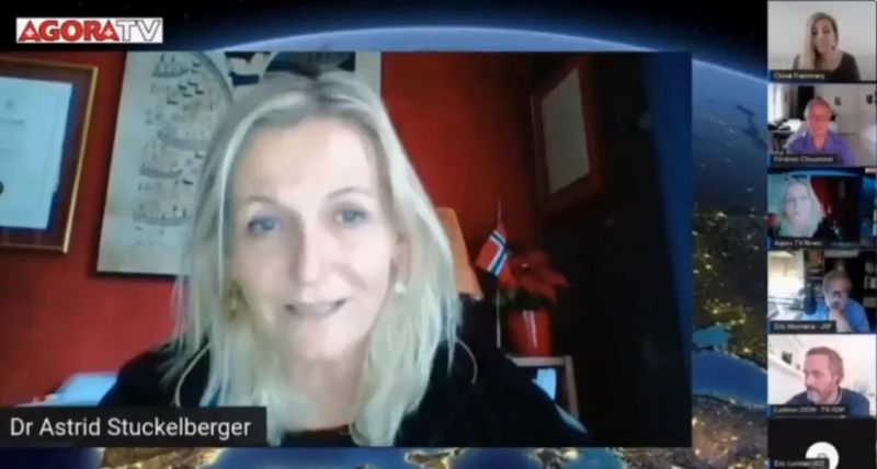 Astrid Stuckelberger En Direct Sur Tv Adp 7 Avril 2024 - Premium Light Illustration - Desktop