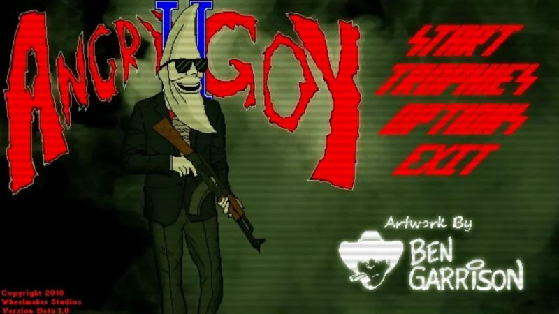 Angry Goy Drawception - Dark Backgrounds - Amazing Mobile Collection