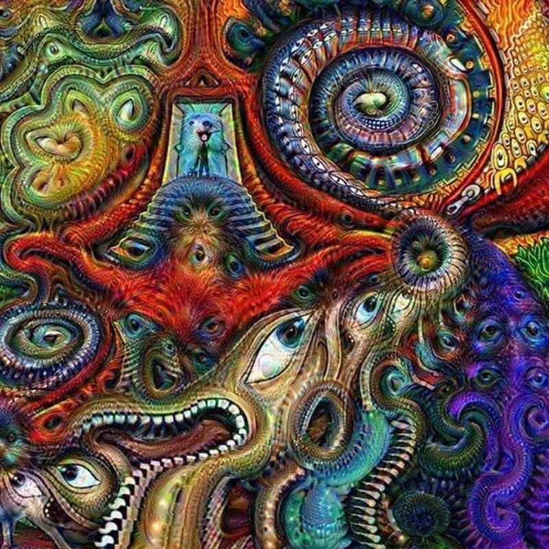 Dmt Simulation Profile Opensea - Artistic Sunset Wallpaper - Desktop
