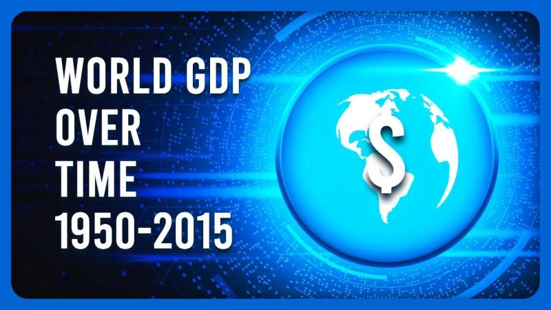 Top 15 Countries By Gdp In Usd 1950 2019 Finance E - Premium Abstract Photo - HD