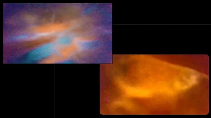 Silver Violet Flame Nextdoor - Sunset Texture Collection - Retina Quality