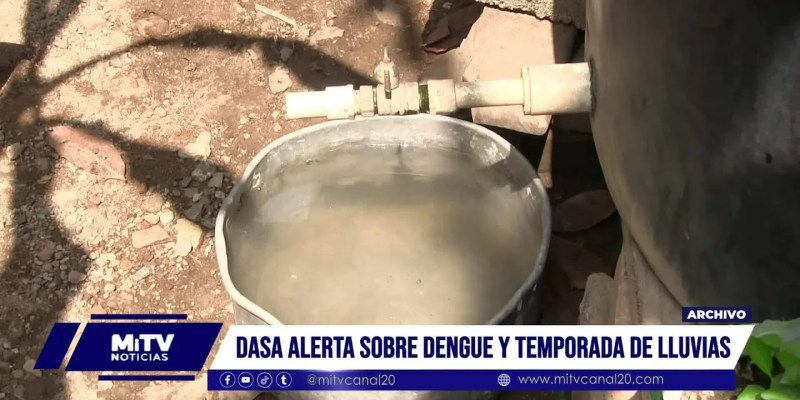 DASA alerta sobre dengue y temporada de lluvias