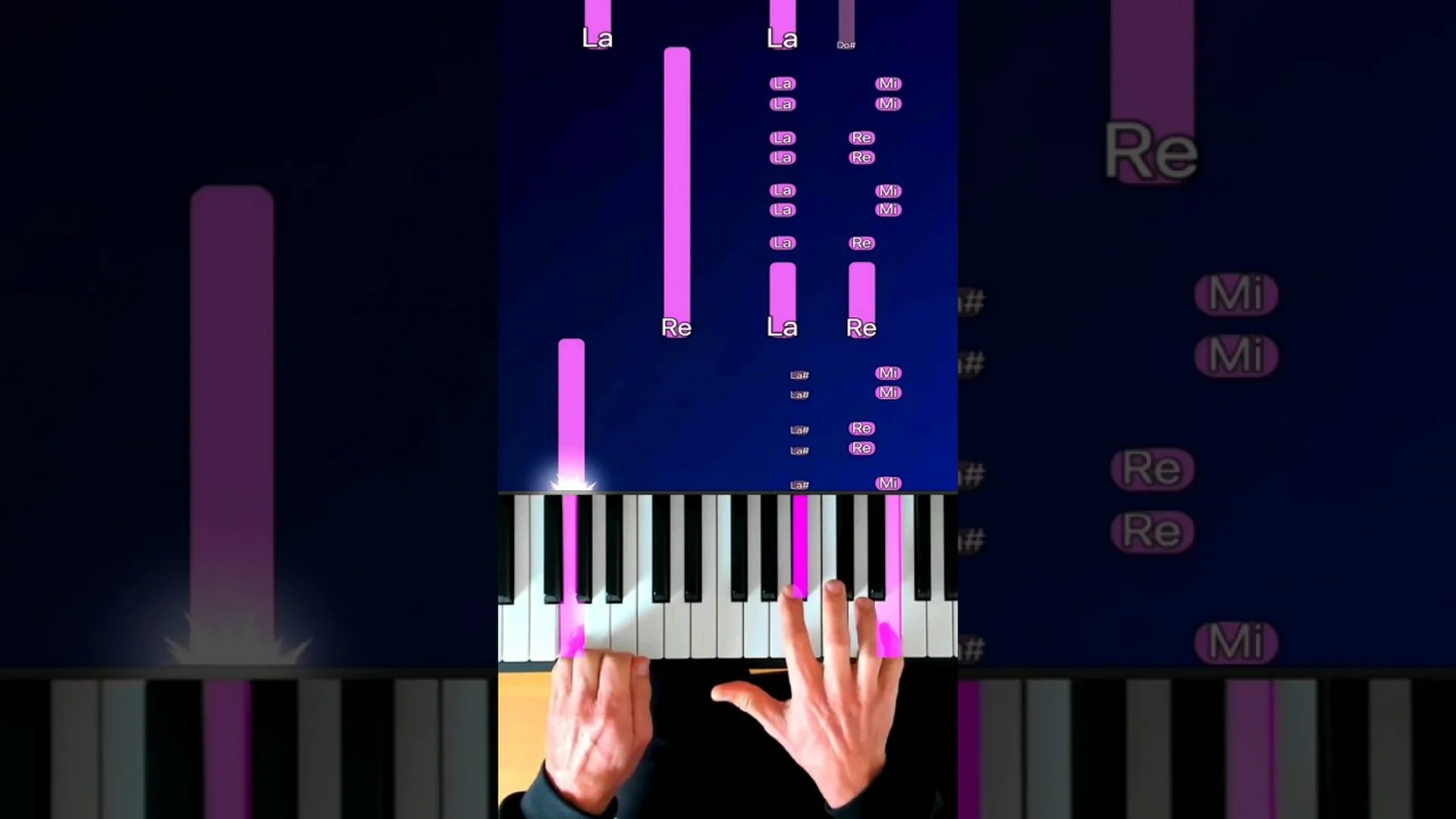 Comment impressionner au piano en jouant La foule de Edith Piaf #shorts