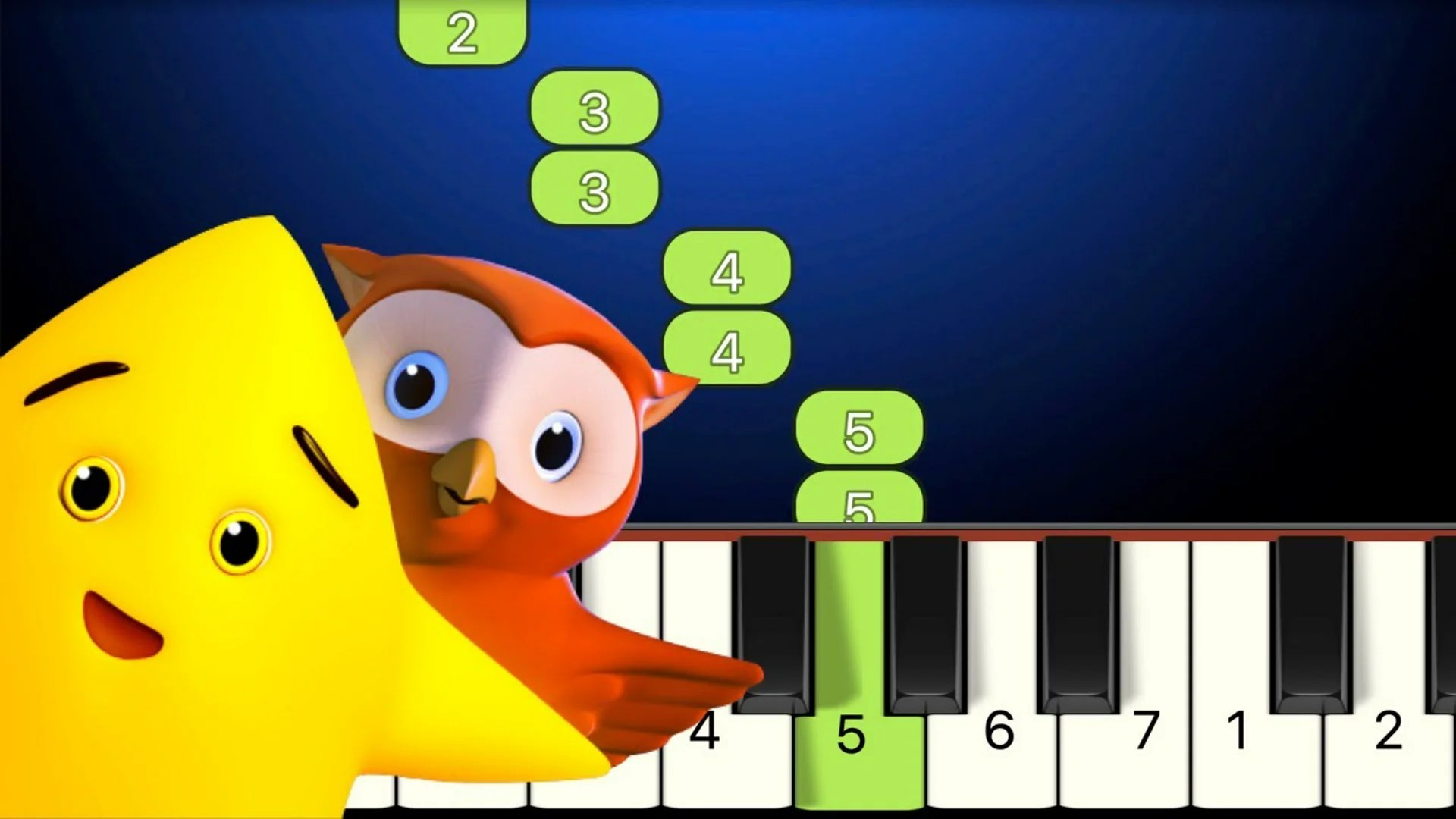 Twinkle Twinkle Little Star Piano Tutorial