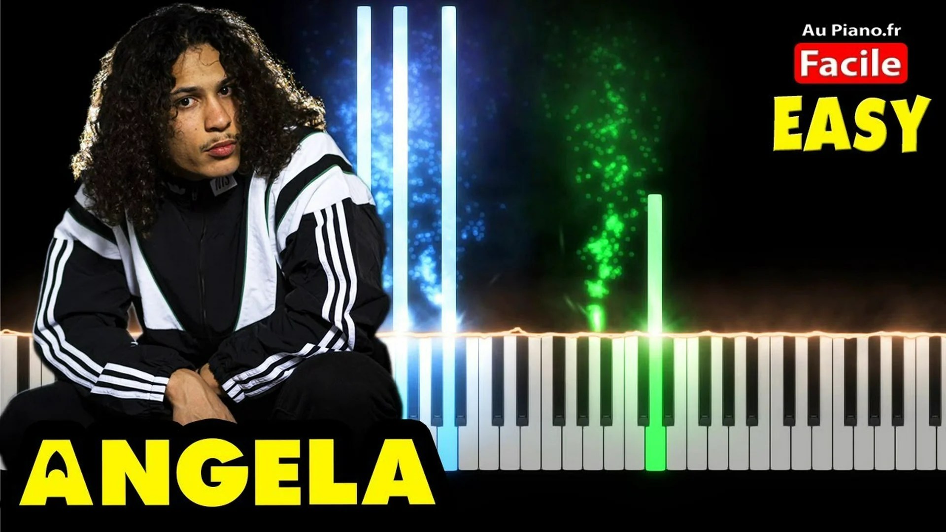Hatik Angela instru Rap Piano Facile Cover Mélancolique (Aupiano.fr)