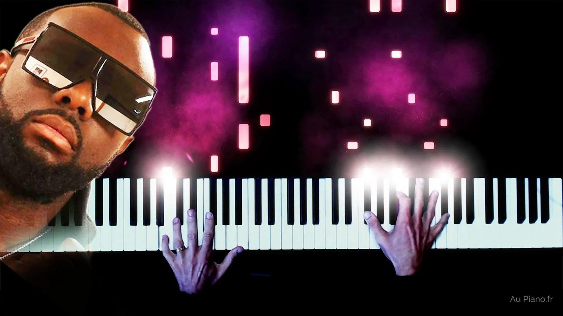 Gims – Immortel – Piano Cover tutorial (AuPiano.fr)