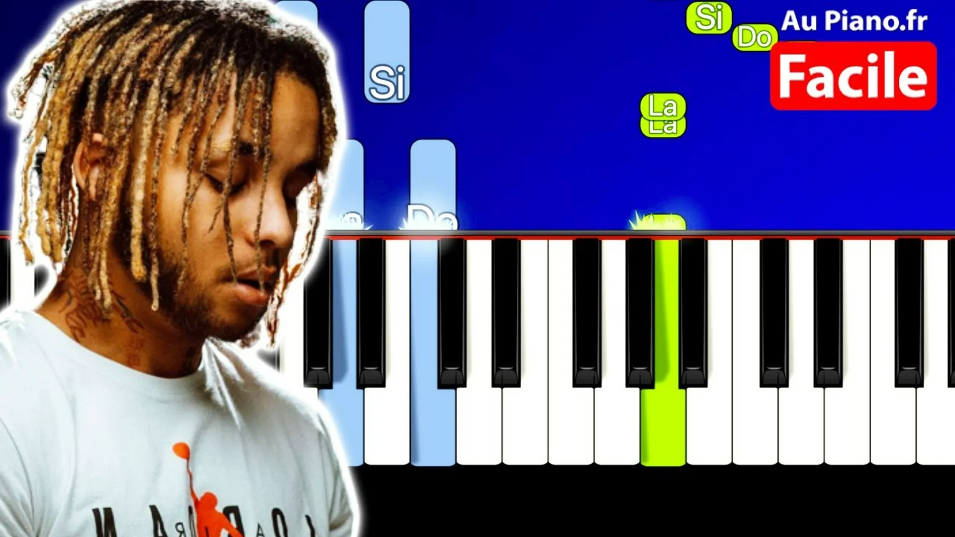 Zola – Amber Piano Cover Tutorial Instrumental FACILE