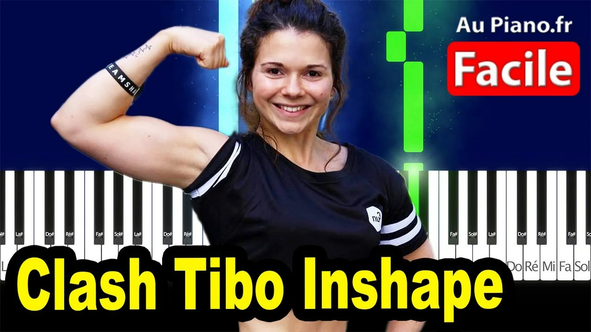 Juju Fitcats Clash Tibo Inshape – Piano Tutorial Facile Karaoke