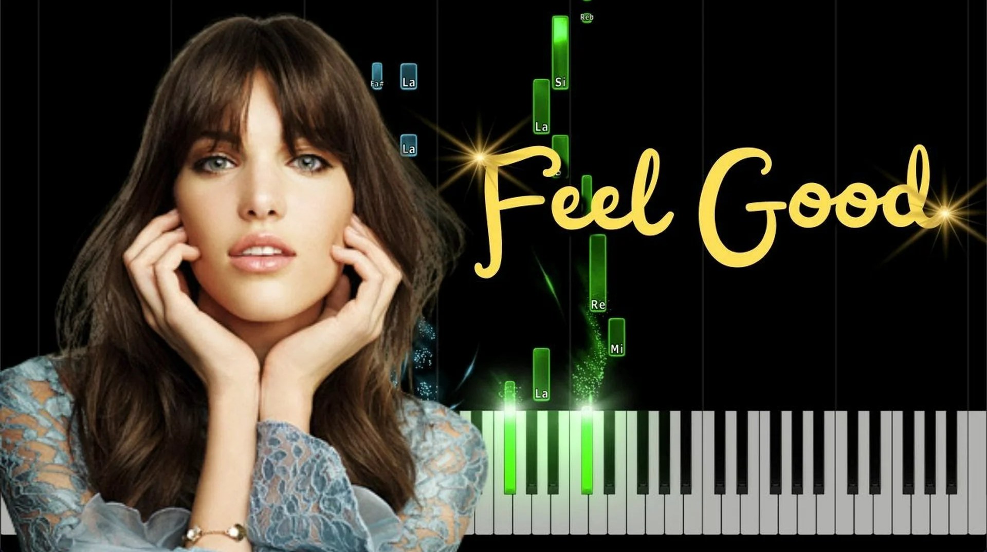 Charlotte Cardin – Feel Good Piano Cover Tutorial Karaoké Paroles