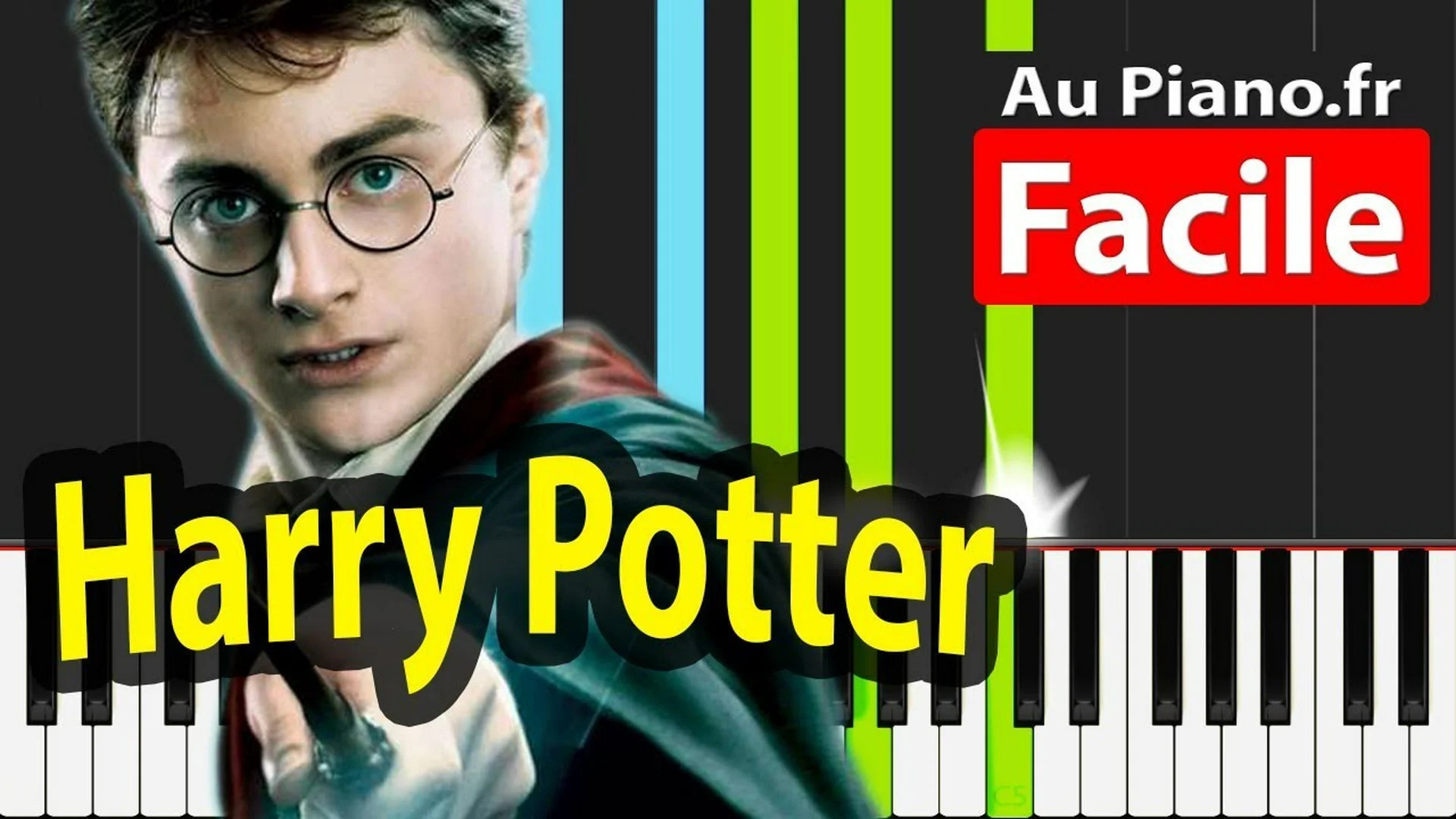 Harry Potter – Tuto Piano FACILE  Débutants – Hedwig&rsquo;s Theme