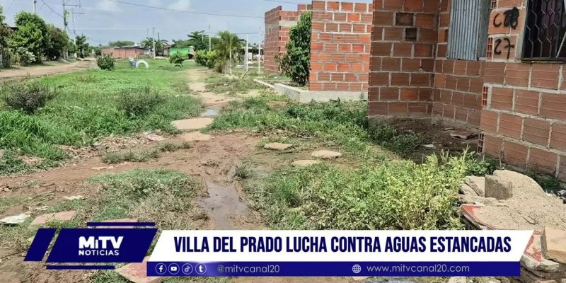 Villa del prado lucha contra aguas estancadas