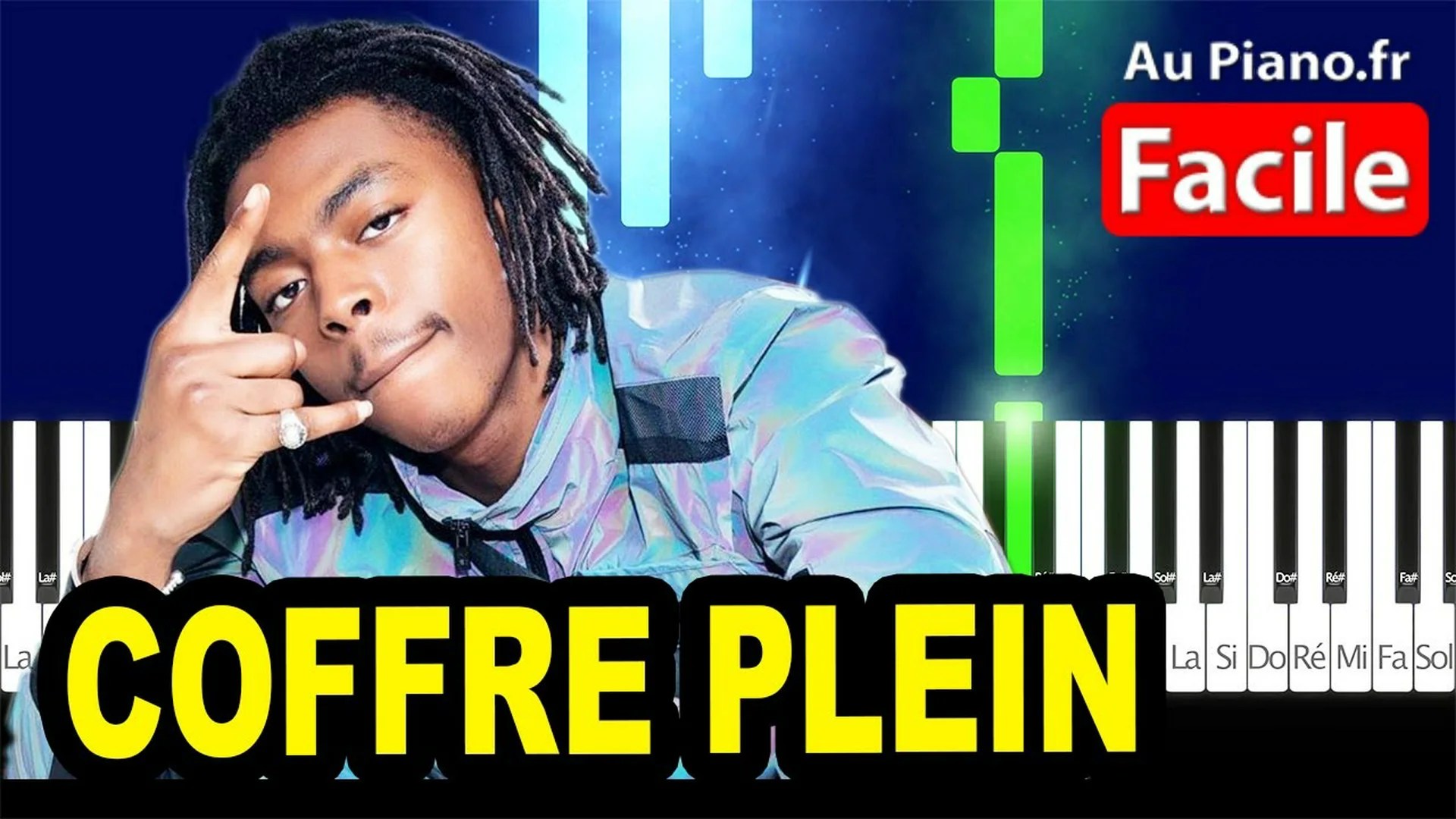 KOBA LAD – COFFRE PLEIN – PIANO Tuto FACILE (Aupiano.Fr)