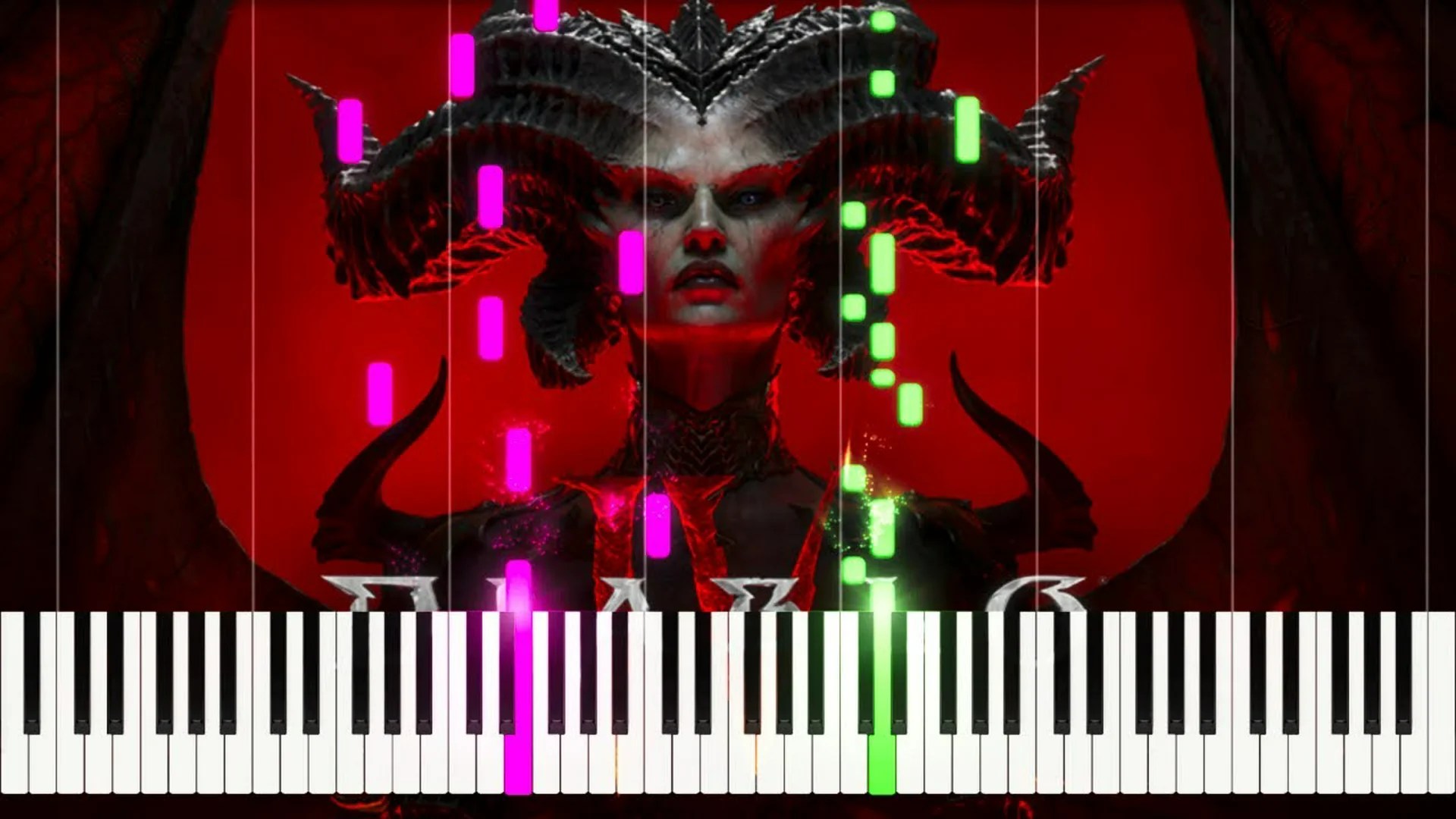 Halsey SUGA – Lilith (Diablo IV Anthem) – Piano Cover Tutorial Lyrics