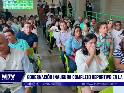 La Gobernación del Cesar inaugura complejo deportivo en la UPC