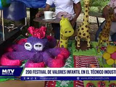 Segundo festival de valores infantil en el Técnico Industrial