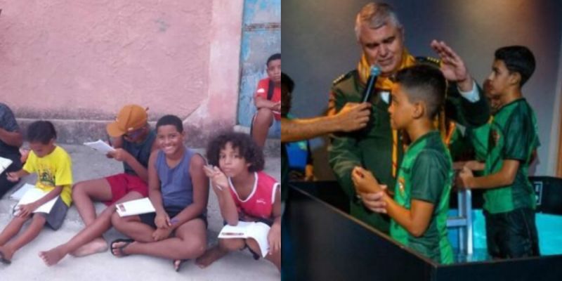 Homem Aceita Jesus Ap S Ser Evangelizado No Aeroporto Por Mission Rio - Artistic Minimal Picture - Retina