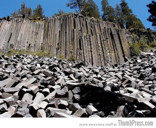 Η διάβολοι Postpile 10 Καταπληκτική εξωγήινου, σαν μέρος στον κόσμο μας που είναι από άλλο πλανήτη