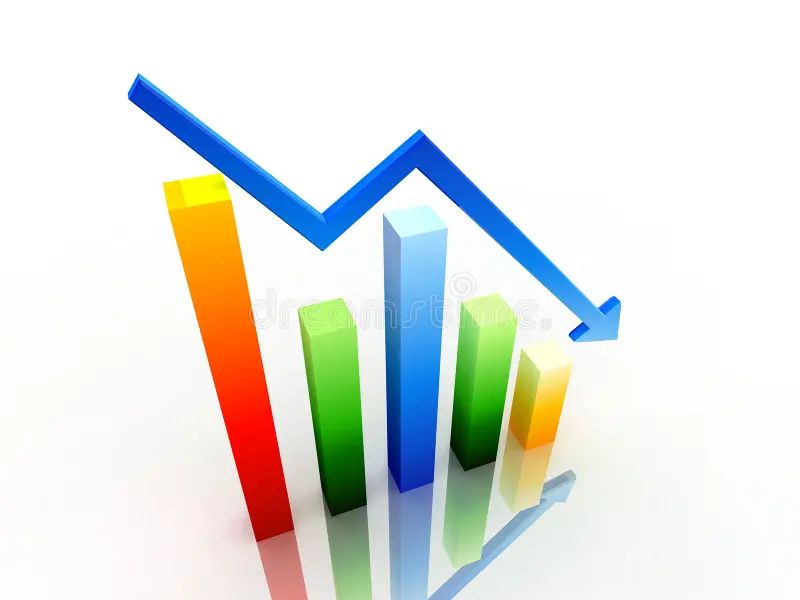 45 3d Decrease Graph Free Stock Photos Stockfreeimages - Download Creative Colorful Art | 4K