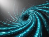 An Abstract Digital Background With Binary Code And Ai Algorithms