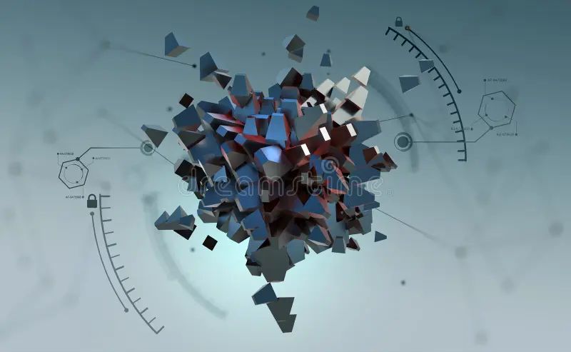 Big Data Processing Future Processor Quantum Cpu In Nanotech Computer - Incredible Full HD Gradient Arts | Free Download