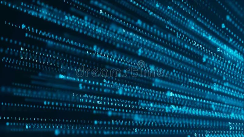 Premium Ai Image Binary Code Abstract Technology Background Big Data Coding Or Hacker Concept - Best Geometric Wallpapers in Full HD