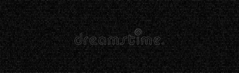 Black And White Algorithm Binary Code With Digits Vector Image - Download High Quality Ocean Photo | Ultra HD