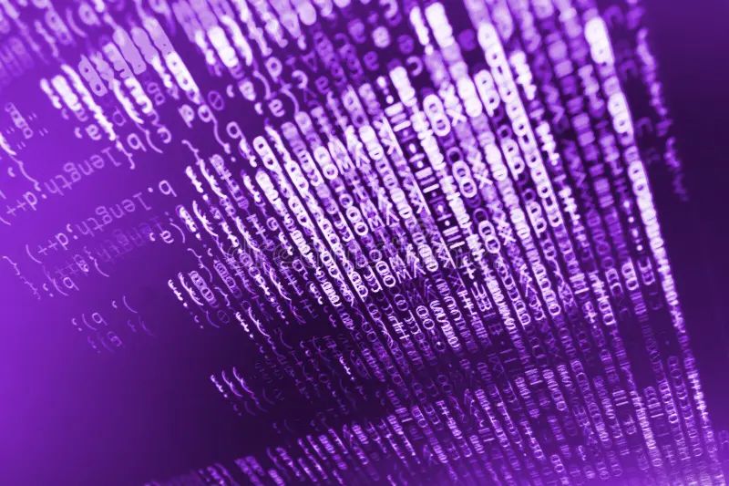 Modern Display Data Source Code Programming Stock Illustration - Light Patterns - Incredible Desktop Collection