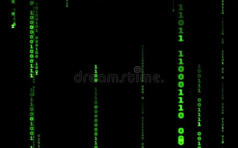 Digital Code Falling Lines Stock Illustrations 219 Digital Code - Retina Geometric Designs for Desktop