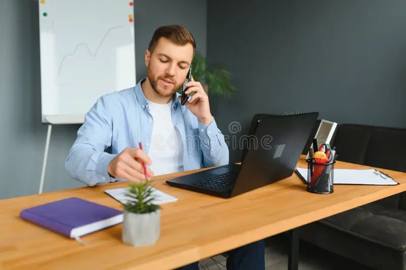 Computer Programmer Writing Program Code On Computer In Office Stock Photo Image Of Monitors - Geometric Textures - Beautiful Full HD Collection