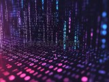 Data Scrolling Binary Code Stock Illustration Illustration Of Sequence