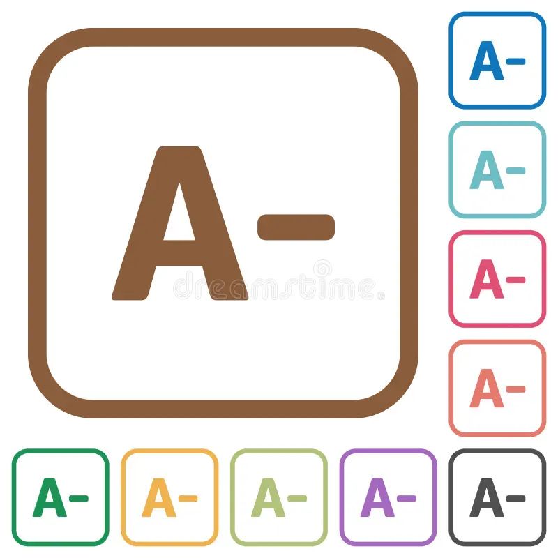 Decrease Font Size Engraved Icons On Edged Square Buttons In Various - Stunning Gradient Design - Desktop