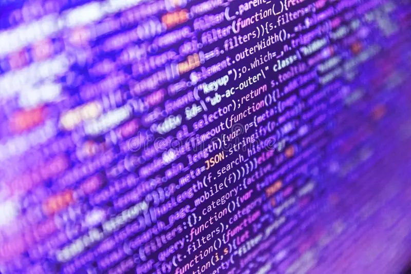 Modern Tech Data Encryption Security Code On A Computer Display Php - Premium Gradient Design Gallery - Desktop