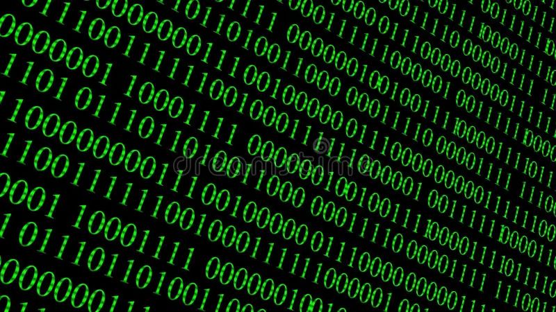 Vertical Binary Code Background Binary Code Algorithm Binary Data - Space Arts - Stunning HD Collection