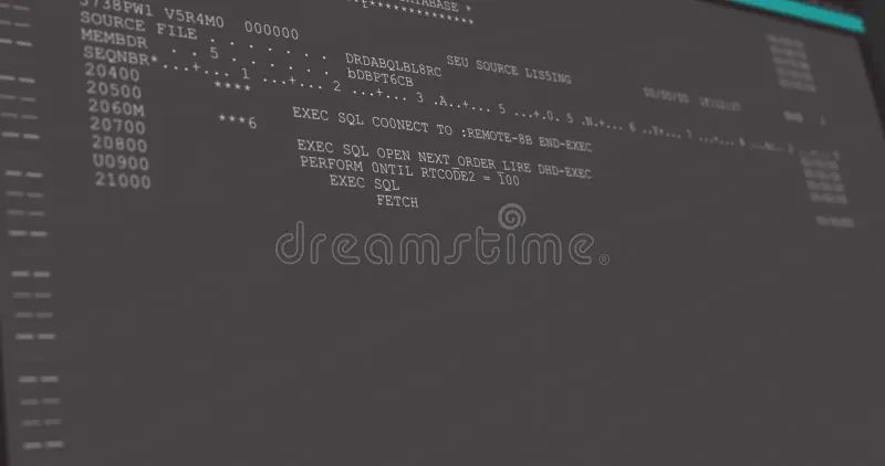 Digital Animation Of Computer Interface Data Processing And Programming Coding Stock Footage - 8K Space Photos for Desktop