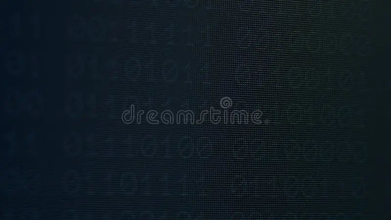 Digital Binary Code Processing On Screen Background Loop Data - Download Amazing Sunset Background | High Resolution