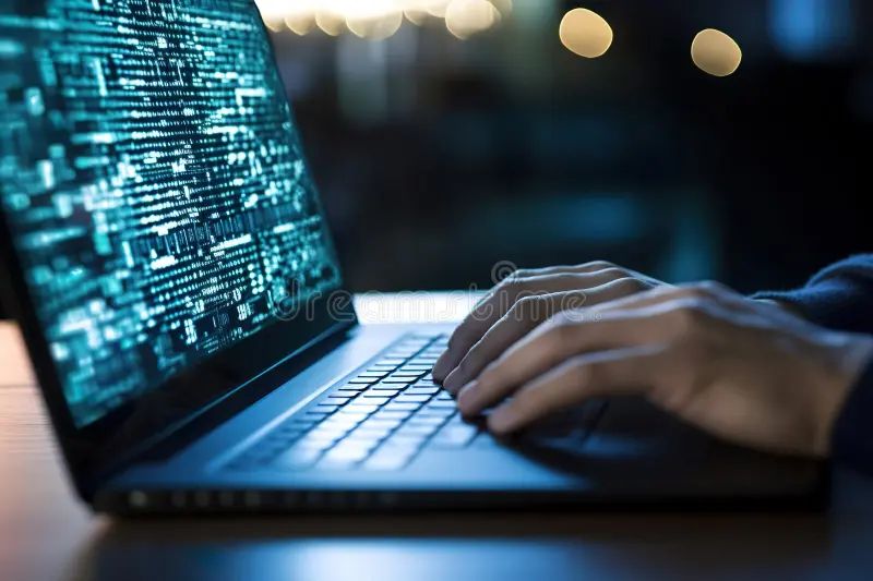 Hands Of Coding Programmer Stock Photo Image Of Occupation 221827716 - Creative Full HD Light Textures | Free Download