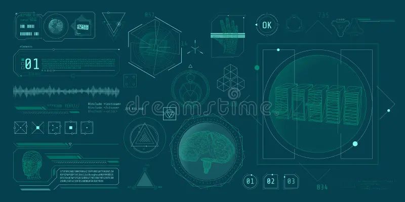 Premium Vector Hud Interface Design For Decoding Big Data - Best City Designs in Desktop