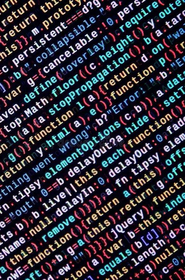 Code Javascript In Text Editor Stock Image Image Of Laptop Data - Best City Textures in 8K