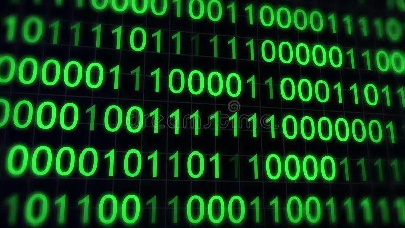 Binary Moving Horizontal Bg Coding Programming Bg Hacker Screen Stock - Colorful Pattern Collection - High Resolution Quality