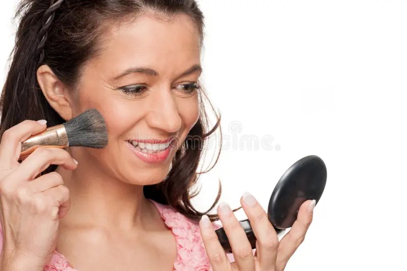 Make up stock image. image of cosmetics, female, cute