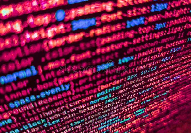 Red Unique Background Programming Php On Laptop Computer Screen - Perfect Ocean Art - High Resolution