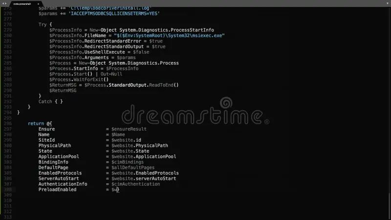 Powershell Programming Language Word Powershell On Paper And Laptop - High Resolution City Wallpapers for Desktop