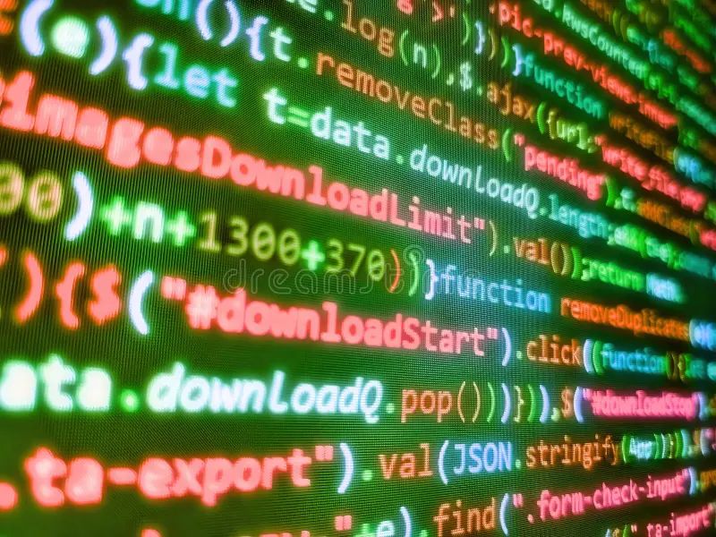 Abstract Source Code Background Data Bits Computer Bits Shadow And - Premium Dark Wallpaper Gallery - Ultra HD