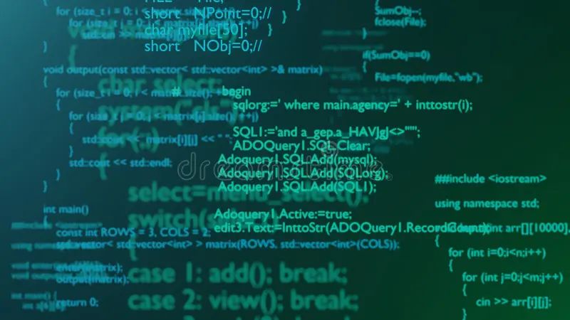 Programming Code Programming Language Strings Coding 3d Render - Vintage Picture Collection - Ultra HD Quality