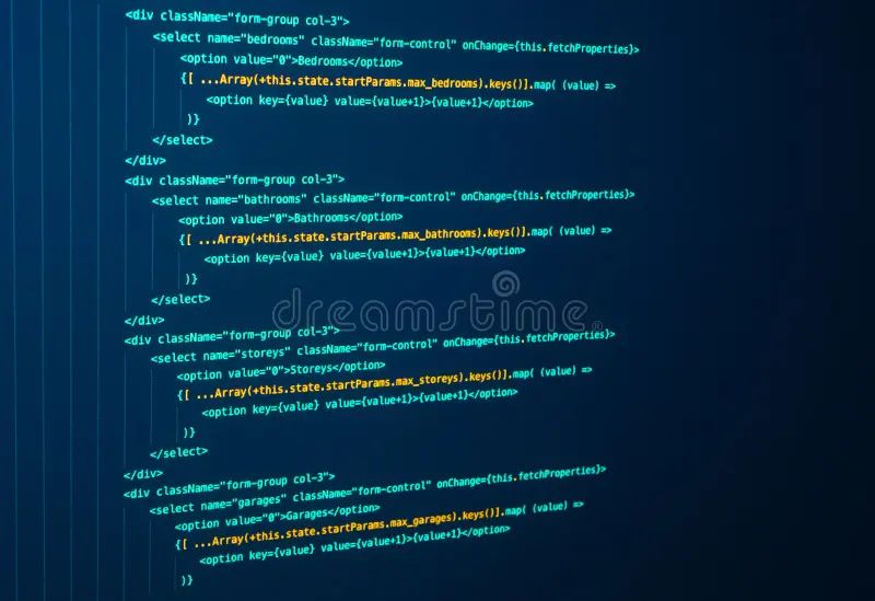 Quellcode Der Auf Schirm Des Computers Programmiert Stockbild Bild - 4K Gradient Patterns for Desktop