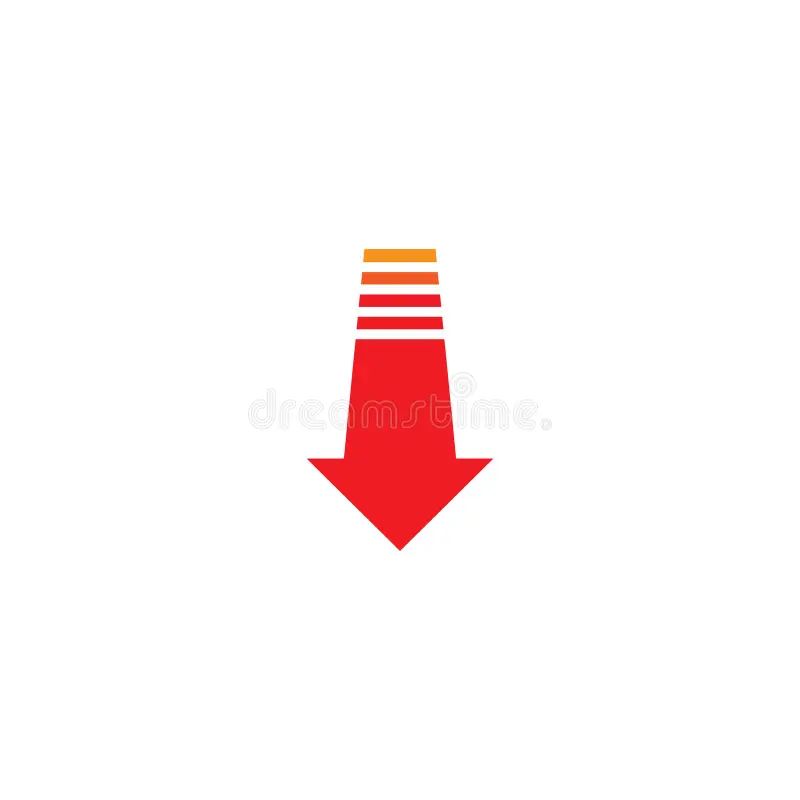 Arrow Decrease Direction Down Fall Icon Download On Iconfinder - Professional 8K Vintage Photos | Free Download