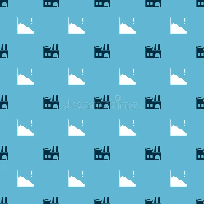 Set Factory And Financial Growth Decrease Vector Image - Premium Geometric Design Gallery - 4K