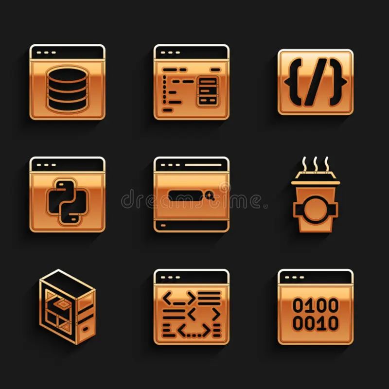 Set Binary Code Laptop Programming Language Syntax And Search Engine - Landscape Textures - Ultra HD Full HD Collection