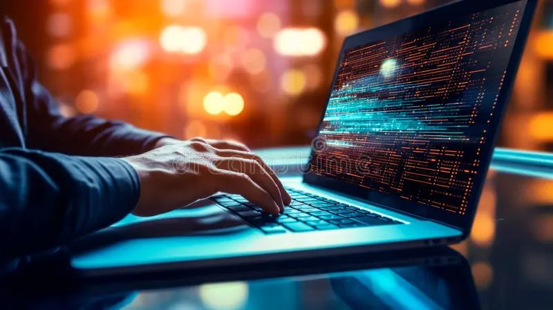 Program Development Concept Programming Javascript On Laptop Computer - Download Premium Light Photo | High Resolution